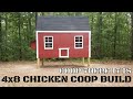 Chicken coop build 4x8 (NO EYESORE)