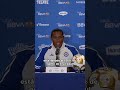 Joel Huiqui se rinde ante sus jugadores en el Día de Medios de la Final