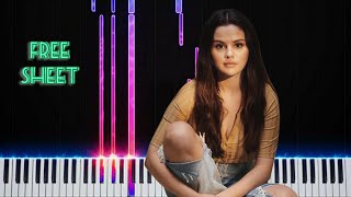 Selena Gomez - My Mind and Me - Piano tutorial + Free PDF sheet