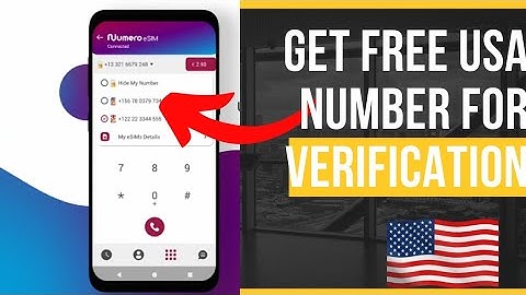 How to get a US phone number free without VPN - Numero Esim