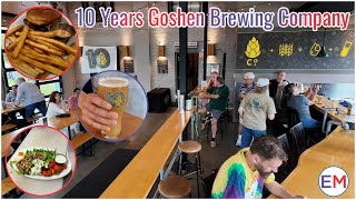 10 Years Goshen Brewing Company EM