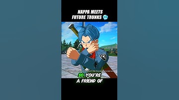 Nappa Meets Future Trunks Lol 🤯 #crashout #trunks #sparkingzero #dragonballz #dbz