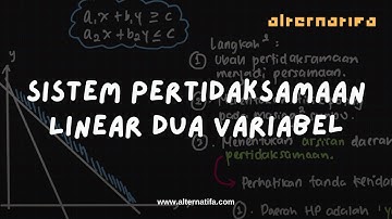 Sistem Pertidaksamaan Linear Dua Variabel | Pengetahuan Kuantitatif | Alternatifa