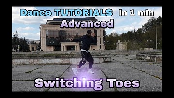HOW TO TOPROCK FLAVOR | Switching TOES Dance TUTORIALS #dance2020 #quarantinedancechallenge2020