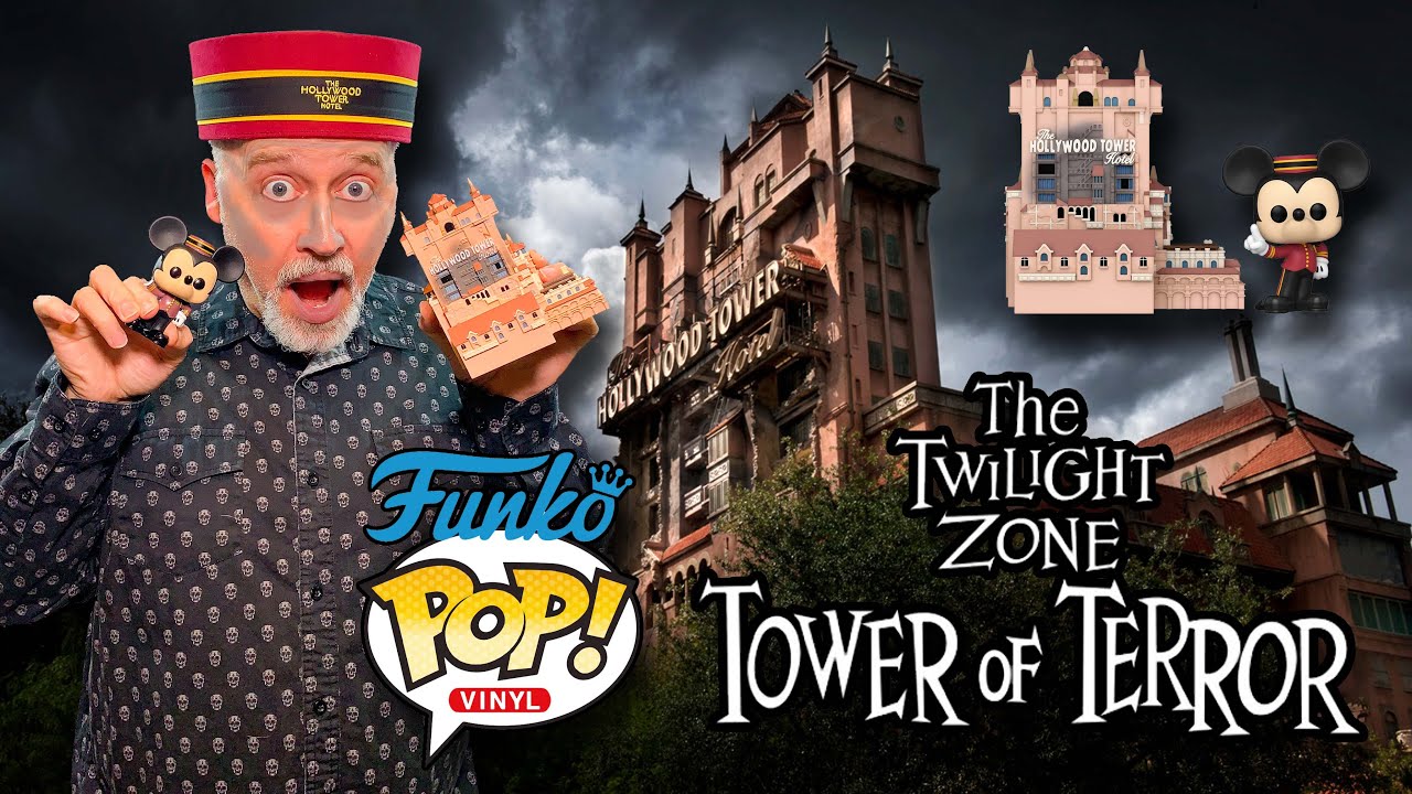 Walt Disney World 50th Mickey with Tower of Terror Funko Pop! Town –  Infinity Collectables