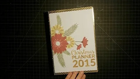 DIY Christmas Planner from Composition Book 2015 Part 1 of 2