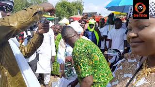 Akrobeto Against Nigeriens in dancing moves at Manhyia Palace,,,,,,,Kumasi.....