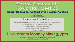 Comox Community Town Hall Meeting