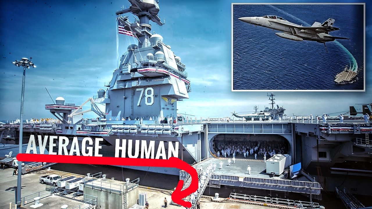 What is the biggest aircraft carrier in the world ? YouTube