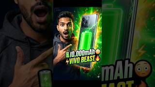 10,000mAh Phone 😳 | Vivo Battery Monster 🔥 #Vivo #VivoY600Pro #TechShorts