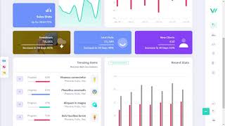 WebkitX Bootstrap 5 Admin Dashboard Template with RTL Light Theme