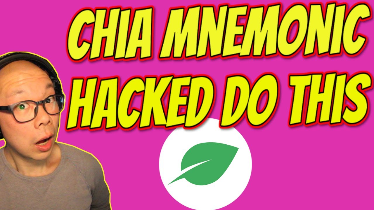 Chia Mnemonic Wallet Compromised? Missing XCH, do this