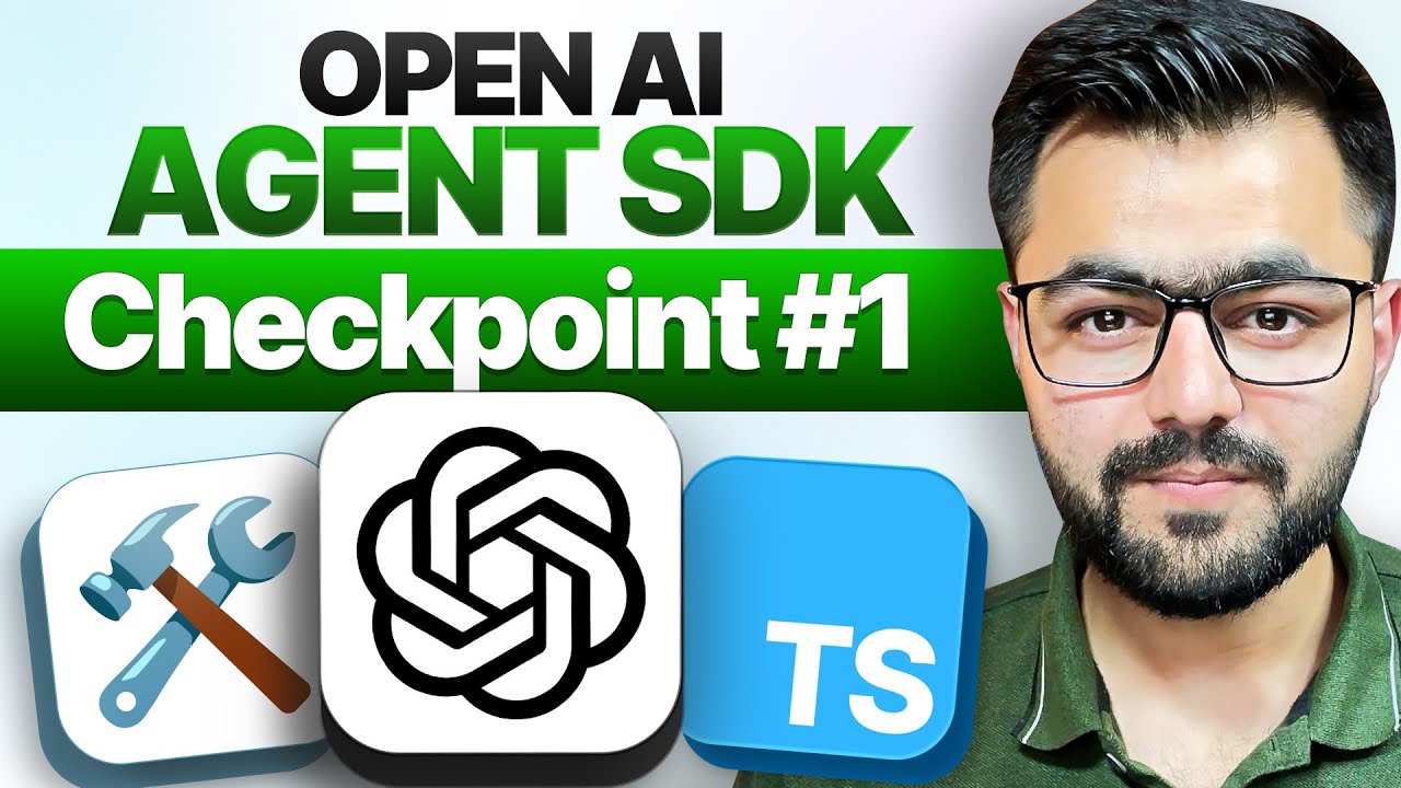 Phase 1 of AI Agent Series | OpenAI Agent SDK with Typescript