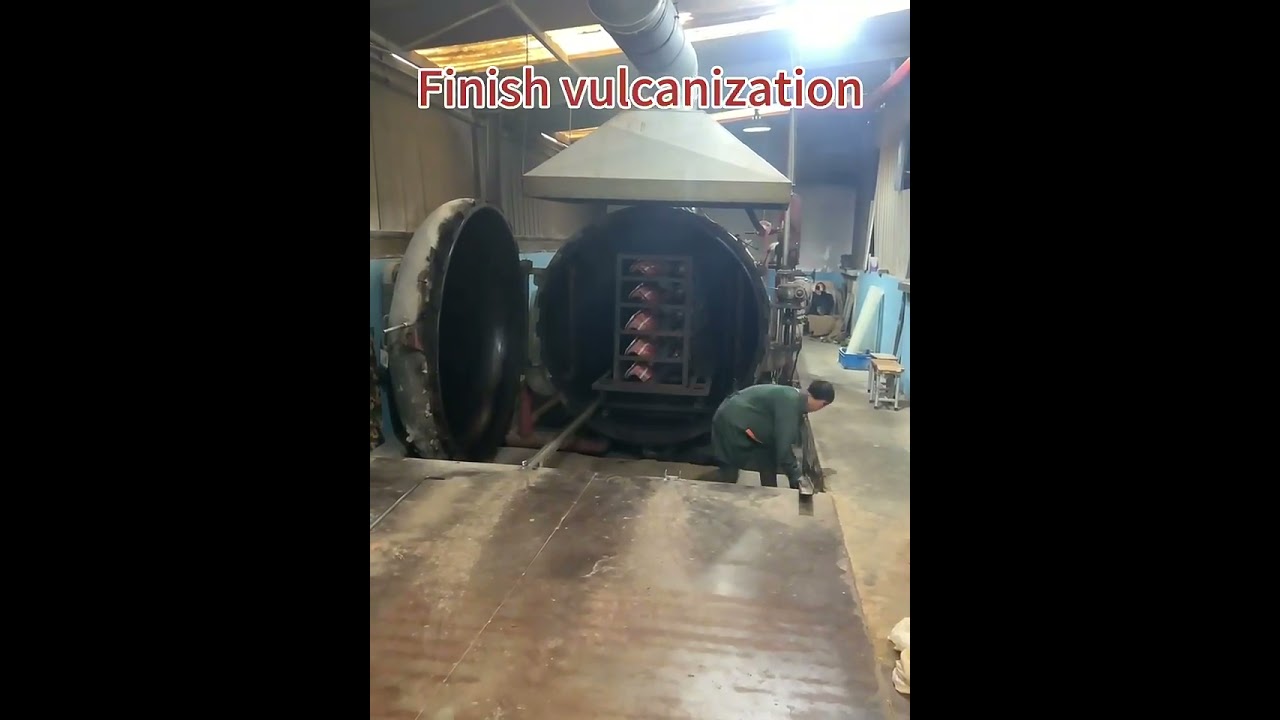 Finish vulcanization 