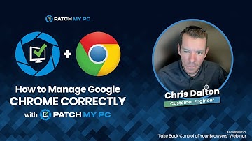 Hoe u Google Chrome correct kunt beheren met Patch My PC