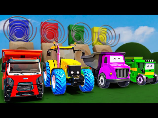 One Little Finger + More Baby Songs | Construction Vehicles Names | Kids Song u0026 Nursery Rhymes class=