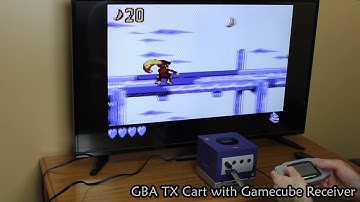 Wireless Gameboy / Gameboy Advance Controller with USB, Gamecube, SNES Receiver Demo
