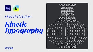 Kinetic Typography Animation in After Effects
