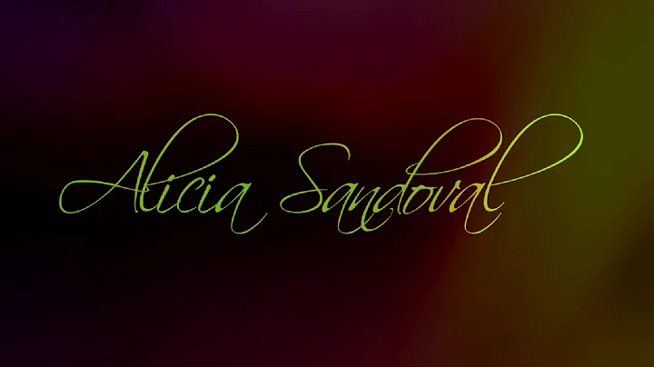 ALICIA SANDOVAL -  A CADA GOTA