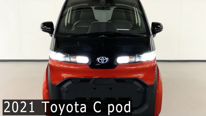 Toyota Launches C+pod Ultra-Compact Battery Electric Vehicle in