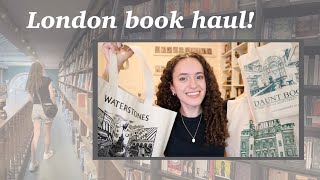 Every book I bought in London!
