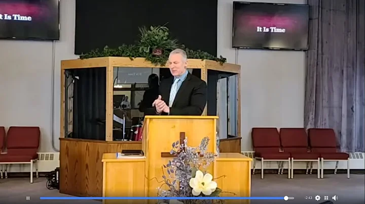 04-05-20 "It Is Time" - Pastor David Willhoite - T...