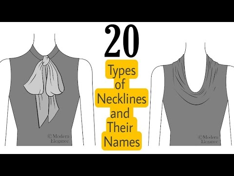 Hindi)-20 Different Types of Necklines with their Names