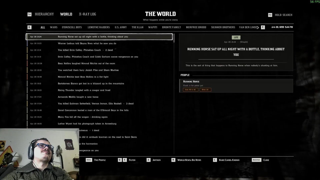 Birthday stream and RDR2 Nemesis mod