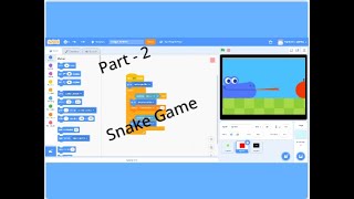 How to make a Google Snakes game on Scratch | # 2 |Coding Void