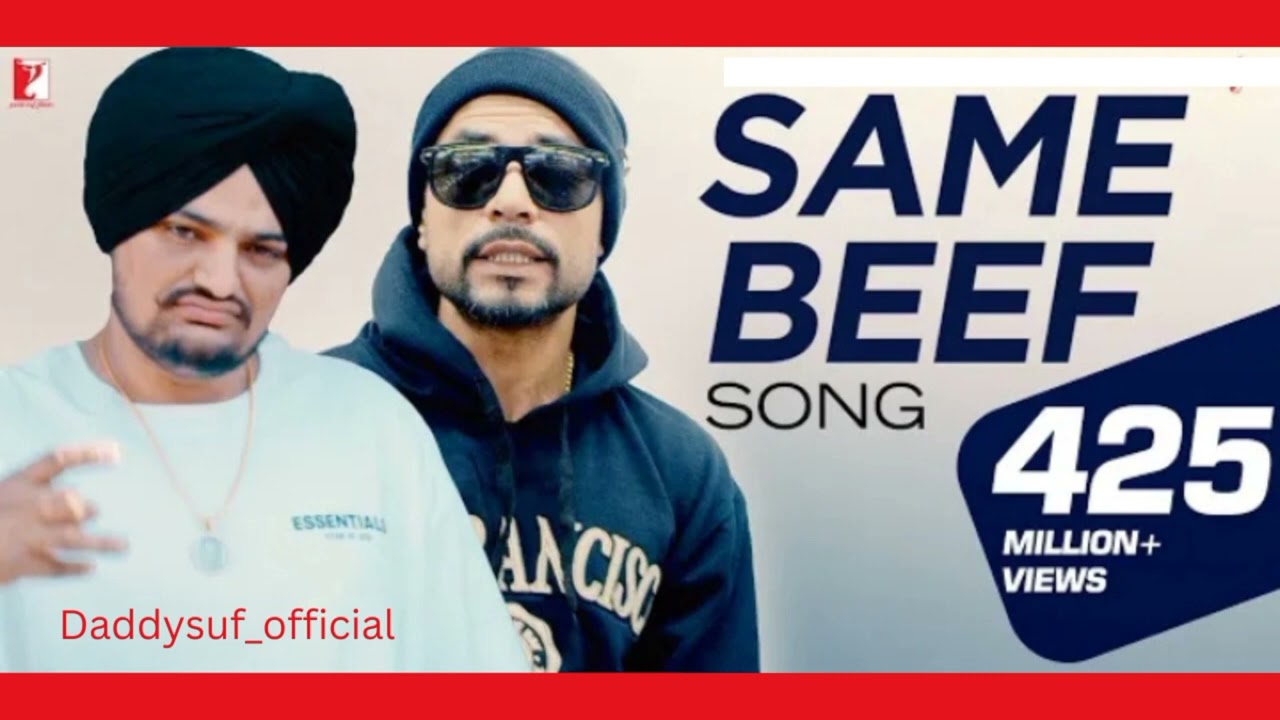 Same Beef Song | BOHEMIA | Ft. | Sidhu Moose Wala | Byg Byrd | New Punjabi Songs, Punjabi Songs 2022