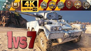 Lynx 6x6: Alone vs 7 and 3rd MoE - World of Tanks