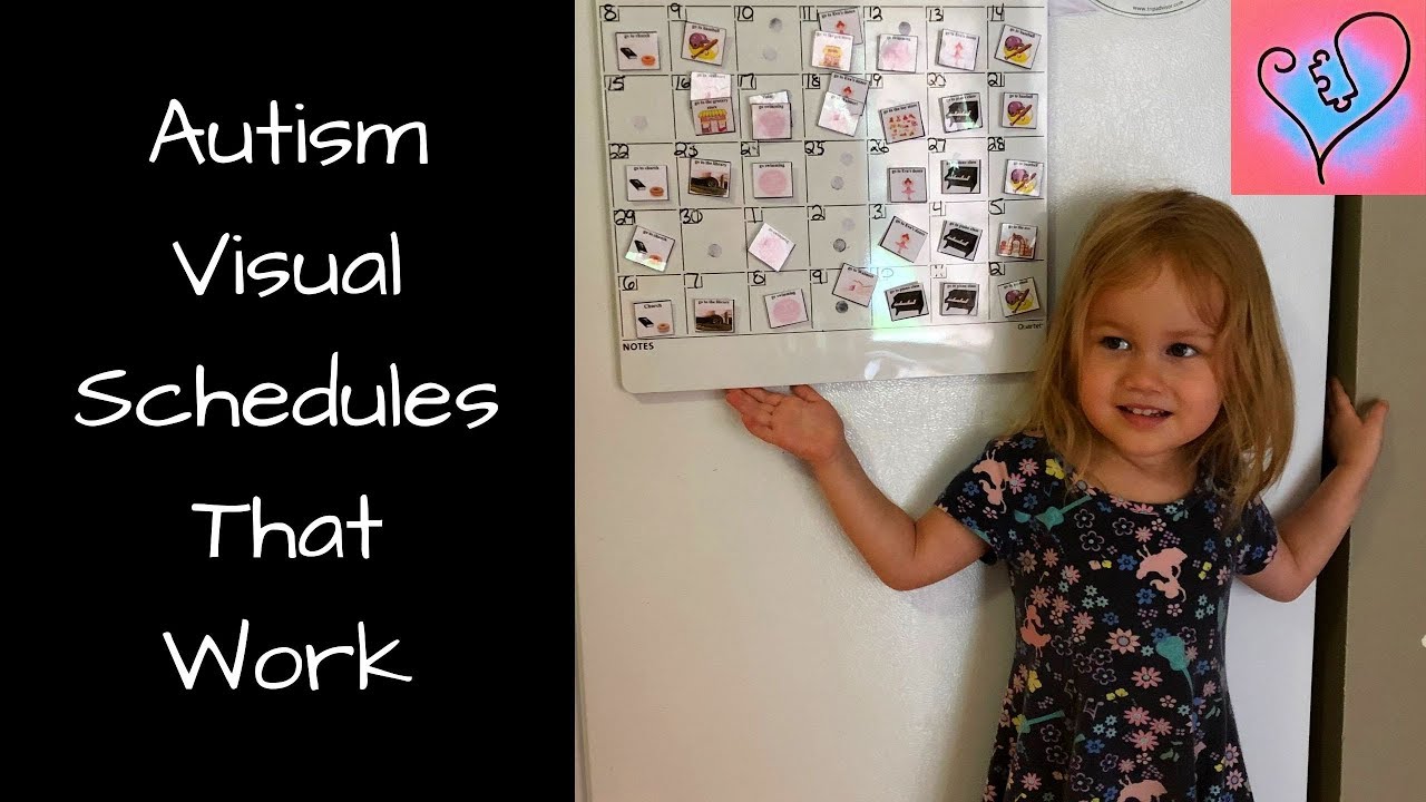 DIY Visual Schedules For Autism