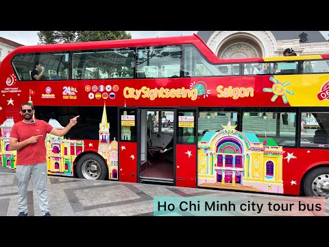 Exploring Ho Chi Minh city || Vietnam || Open bus tour || Producerdxxx