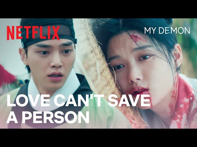LOVE is why Song Kang became a demon | My Demon Ep 12 | Netflix [ENG SUB] class=
