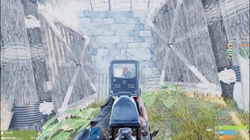 Rust console how to get rid of door campers