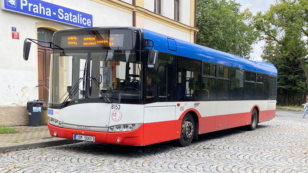 Jízda Solarisem na lince 186.