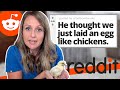 ObGyn Reacts to Reddit r/badwomensanatomy | Human Eggs = GRAPES??