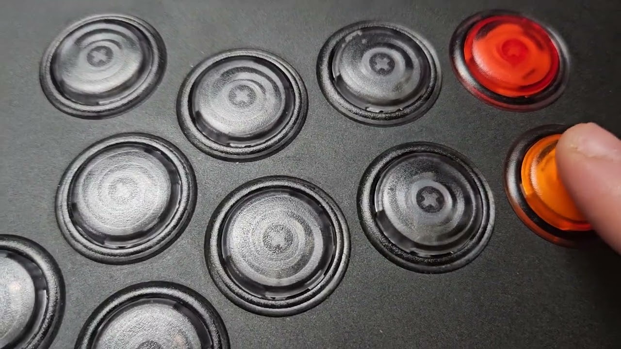 Punkworkshop Buttons Comparison(v1, blaze spark, blaze silent)