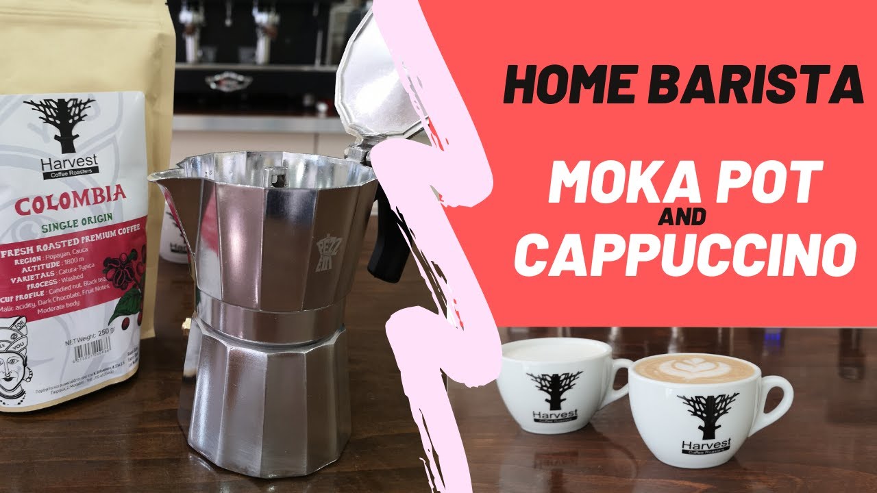 Πώς να φτιάξετε ένα cappuccino με την μέθοδο Moka pot στο σπίτι σας. YouTube