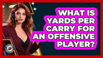 What Is Yards Per Carry For An Offensive Player?