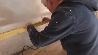 timelapse look back at weeks 44 & 45 new walls, plaster boarding, ceiling finished