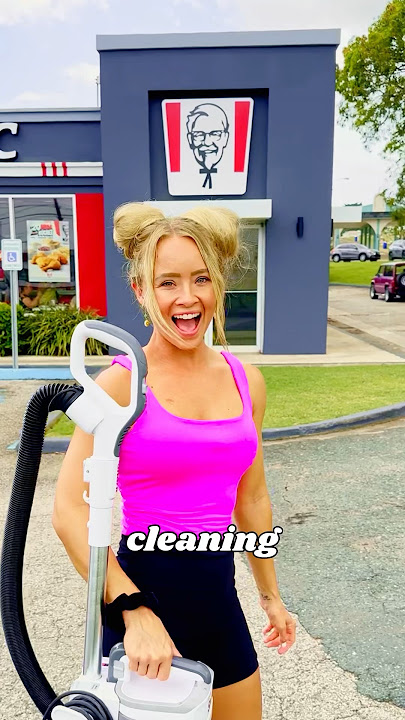 Cleaning KFC’s Bathroom For Free!