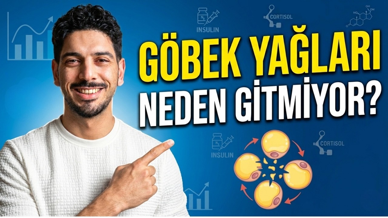 Göbek Yağların Neden Gitmiyor? (Bilimsel Gerçekler)