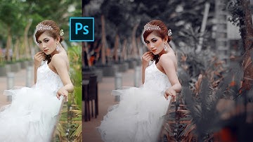 Cinematic Dark Orange | Photoshop Tutorial Color Grading