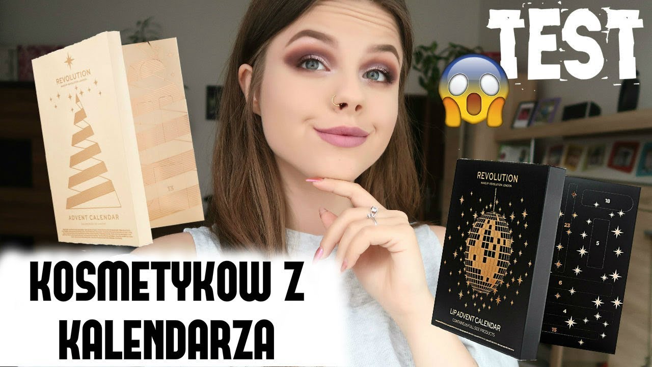 TEST kosmetyków z KALENDARZY ADWENTOWYCH Makeup Revolution