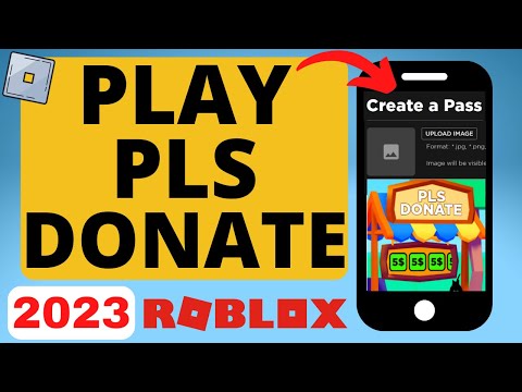 how to make donation signs for pls donate on mibile