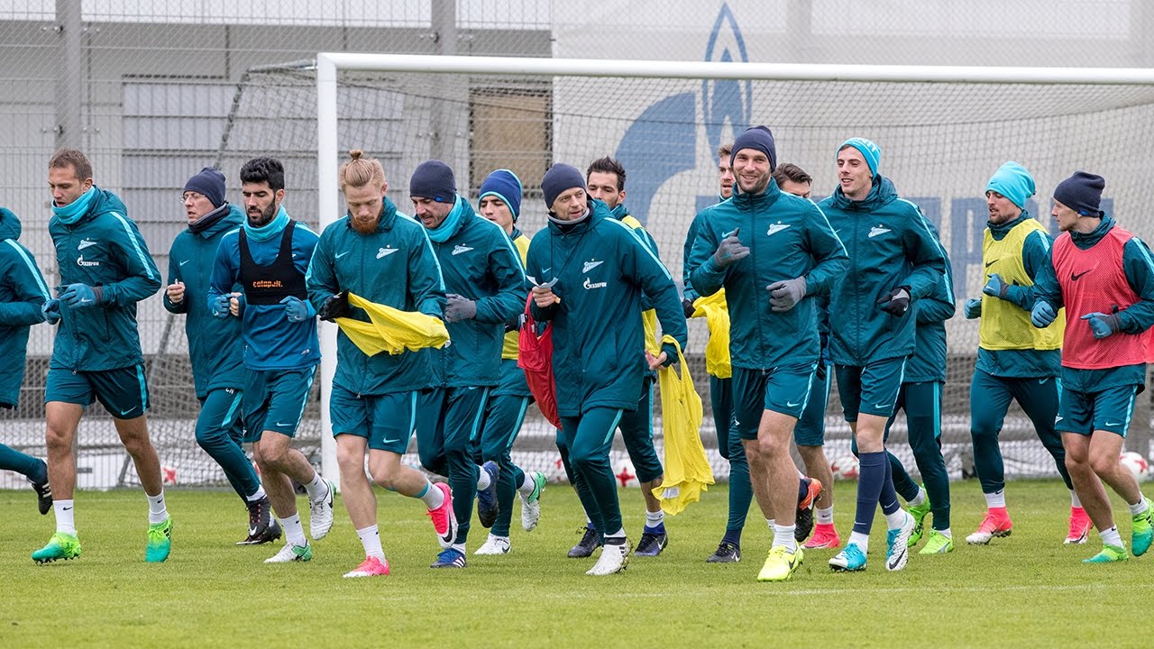 football score «Зенит» — «Терек»: брифинг и открытая тренировка