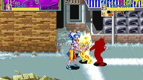 Captain Commando (World 911202) (ATTRACT MODE)