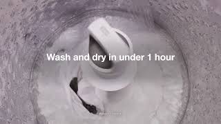 Whirlpool® Top Load Washer with 2-in-1 Removable Agitator - Wash & Dry in Under 1 Hour