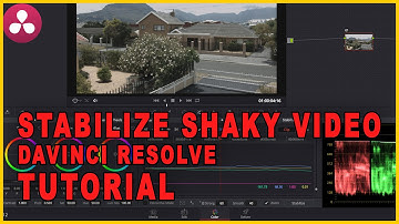 How To Shaky Video stabiliseren met behulp van Davinci Resolve